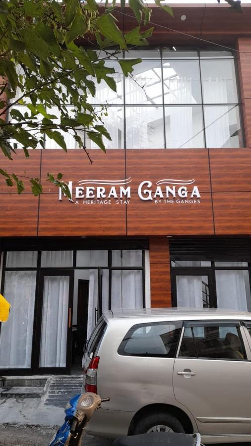 Meeram Ganga, A Heritage Stay By The Ganges At Triveni Ghat Risikés Kültér fotó