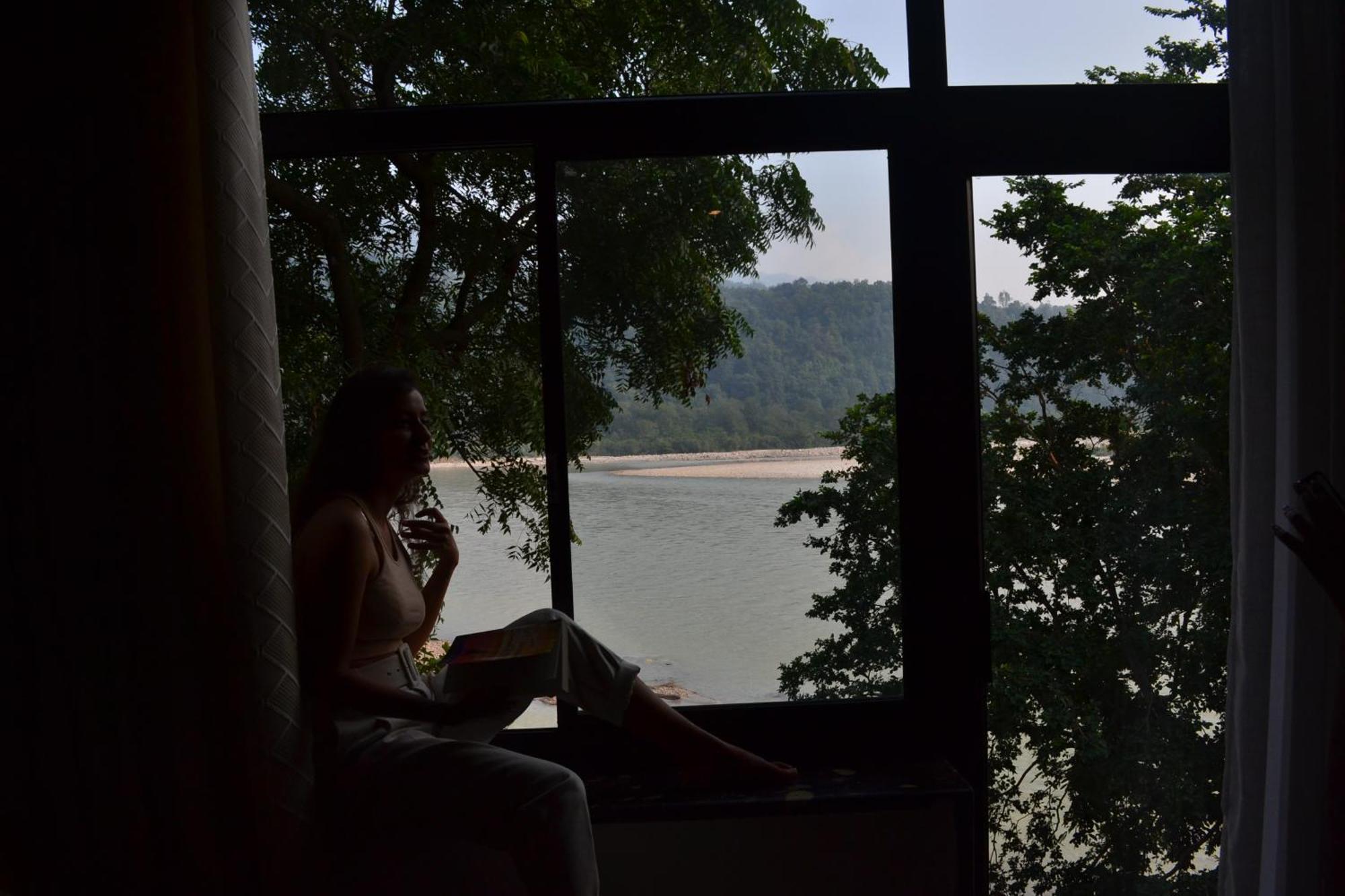 Meeram Ganga, A Heritage Stay By The Ganges At Triveni Ghat Risikés Kültér fotó